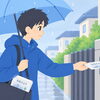 雨の日も予定どおりに｜市政だよりの配布【就労継続支援B型 ゲーム 千葉市】