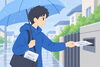 「雨の日も予定どおりに｜市政だよりの配布【就労継続支援B型 ゲーム 千葉市】」
