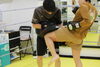 「しっかり汗を流してリフレッシュ｜岸トレーナーと取り組む自分に合わせたミット打ち」