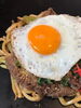 鉄板牛すき焼きうどん　1.450円（税込）国産牛肉を承知してます！「本日10月2日(金)17時オープン｜ご予約多めのため事前のお電話がおすすめです」