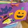子育て支援センター「風の子広場」でハロウィン製作を行いました！