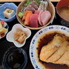 ブリカマの煮付け＋刺身盛り合わせ定食のご紹介　2800円