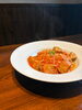 生パスタ使用したナスとベーコンのトマトソースパスタ「もちもち生パスタで楽しむ「ナスとベーコンのトマトソースパスタ」～ランチ・ディナー・パーティー（宴会、歓送迎会、忘年会、新年会、女子会）サマーランド帰りにご利用頂ける秋川のイタリアン肉バル【グリルダイニング COLLABO】〜」