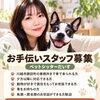 🐾 お手伝いスタッフ募集 🐾