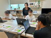 住宅図面作成ソフトを使い、図面づくりを体験しました。「中学生3名が職場体験に来てくれました！家づくりの仕事を3日間体験」