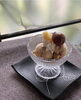 熊本県産渋皮付き栗甘露煮「マロンパフェ始まりました」