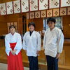 本日10月8日、巴中学校の生徒さんが職場体験学習にいらっしゃいました