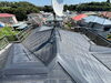 【施工前】谷や棟が多い、複雑な形の屋根（コロニアルNEO）「【施工事例】市川市｜塗装済みのコロニアルNEOを屋根カバー工法で｜谷が5か所ある大きな屋根」