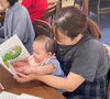 親子で英語の絵本を読むクラス「6ヶ月の赤ちゃんも絵本が好き」