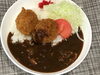 「本日のAランチは　ヒレカツカレー🍛」