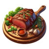 肉の食べ方　その１