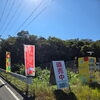 秋晴れの空の下、みずみずしい秋野菜と自販機のシャインマスカットをご用意してお待ちしております！🍅🍆