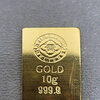 60代の男性のお客様より、井島貴金属精錬製の金インゴット10gを買取いたしました🪙