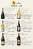 おすすめのワインリスト「ワインメニュー🍷」