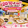 20/10 Đi Ăn Cùng Gia Đình Tại Matsuya Vincom Center Đồng Khởi