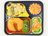 高齢者向け宅配弁当。昼食はとんかつ。「10/17(土)の昼食は「とんかつ」」