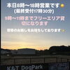 本日の営業