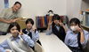 「東海大付属浦安高校の生徒たちが校外調査に来ました」