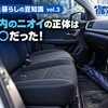 【車と暮らしの豆知識 vol.3】 車内の嫌なニオイ、正体は〇〇だった！意外な原因と今日からできる簡単対策｜ふじみ野 カークリーニング