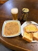 クラムチュウダーで夕飯でした。「平成7年創業。あなたのお悩みを必ず解決致します。無理な営業は一切致しません。ご連絡お待ちしています。」