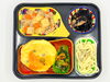 高齢者向け宅配弁当。昼食はカニ玉あんかけ。「10/20(火)の昼食は「カニ玉あんかけ」」