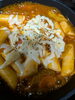 「とろけるチーズのコクと旨辛スープが絡み合う치즈 떡볶이（チーズトッポギ）」