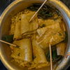 だしの効いたスープと韓国おでんの食感を味わう期間限定の오뎅 라면（オデンラーメン）