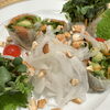 ✰オススメ一品✰ サーモンとアボカドの生春巻き 泰山風 / Salmon and Avocado Fresh Spring Rolls 