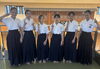みんなで一日頑張りましたー♡髙田、山本姉妹、岡本、森、仲の6名です。「令和8年度近畿ブロックジュニア錬成大会（なぎなた）に出場いたしました！【10/24】」