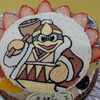 イラストデコレーションケーキ
