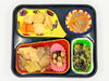 高齢者向け宅配弁当。夕食は鶏肉と茄子の和風炒め。「10/26(月)の夕食は「鶏肉と茄子の和風炒め」」
