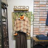 ♬INTRO AUTUMN & WINTER！新作オレンジハイネックニット×チェック柄シアーシャツで楽しむ大人のレイヤードスタイルですよ