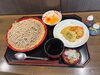 「恒例の蕎麦打ちを開催！打ち立ての天ぷらそばを美味しくいただきました」