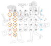 「11月カレンダー」