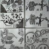 ［刈谷市絵画教室奈つりん「絵巻物の下絵」］