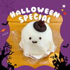 ハロウィン限定のおばけケーキシフォンケーキが登場しています。