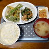 野菜天ぷらと肉野菜炒めの夕食メニューをご紹介します
