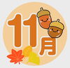 「11月の予定」