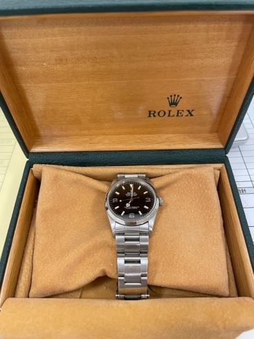 ロレックス　エクスプローラーI「【ロレックス（ROLEX）エクスプローラーI 高価買取】高松市の買取専門店「おたからや　フジグラン十川店」電話相談無料＆査定無料♪」