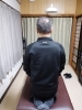 かかとにお尻をのせる「Ｘ脚・Ｏ脚2（Ｏ脚）」