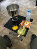 調理風景「食事」