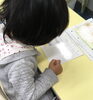 もうすぐ年少さんになるお子さんです「【公文式西葛西グリーン教室】幼児さん学習の様子」