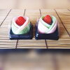 ◇いちご雛◇   ふたりならんですましがお♪「いちご雛と雛ケーキ」
