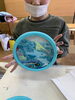 体験の小学生！素敵なガラス絵ができました✨✨✨「八千代　こども　美術　造形教室　【月の子2月の授業】」