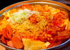 ディナーメニュー『プデチゲ２人前、3300円』「韓国料理とん家゛です。営業時間変更のお知らせです。」