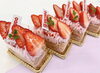 「春を感じる桜のケーキ！」