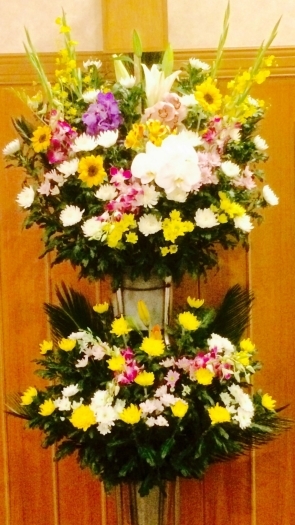 【葬儀用生花】
お別れの際に「株式会社長岡ガーデン」