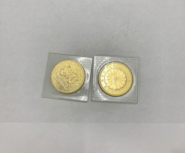 御在位記念硬貨 買取致しました。「【記念硬貨 高価買取】葛飾区金町の買取専門店「おたからや　金町駅前店」電話相談無料＆査定無料♪」