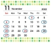 11月の定休日「11月の定休日」