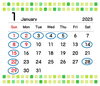 １月の定休日「1月の定休日」